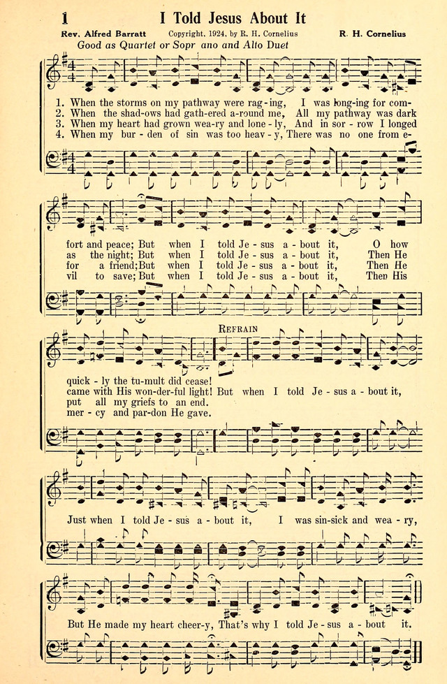Songs of the Cross page 1