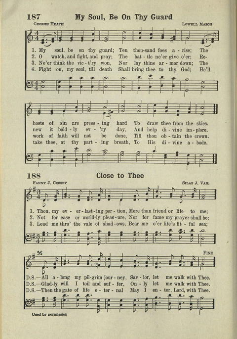 Songs of Faith page 167