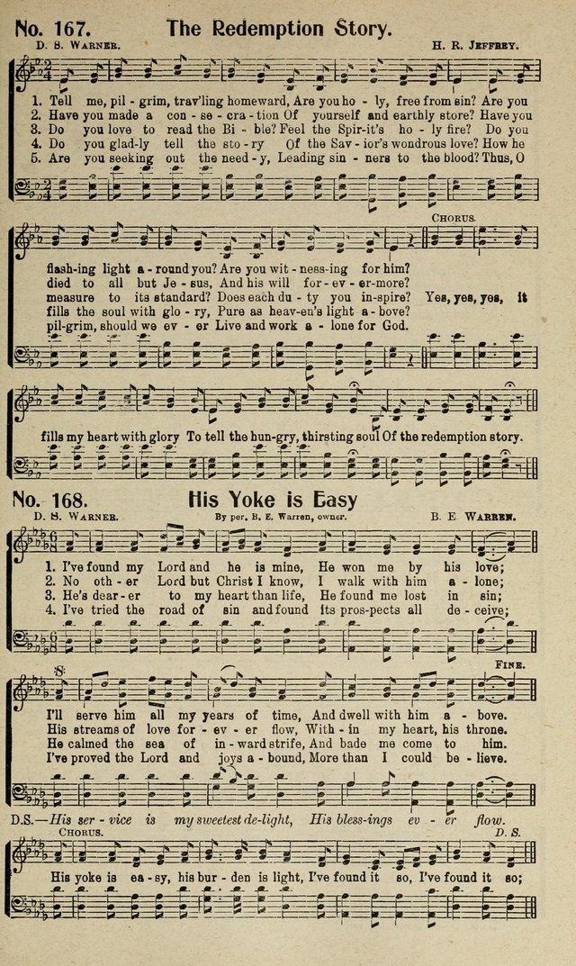 Songs of Grace and Glory: A New and Inspiring Selection of Sacred Songs for Evangelical Use and General Worship page 170