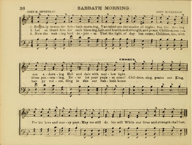 Songs of Glory-Land: for the Sunday school, prayer meeting, and social circle page 36