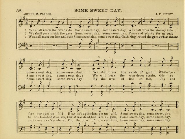Songs of Glory-Land: for the Sunday school, prayer meeting, and social circle page 38