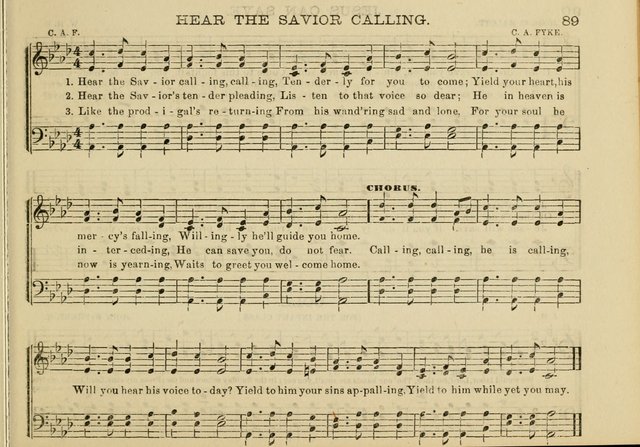 Songs of Glory-Land: for the Sunday school, prayer meeting, and social circle page 89