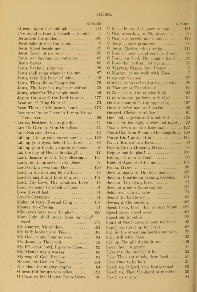 Songs of Life page vii