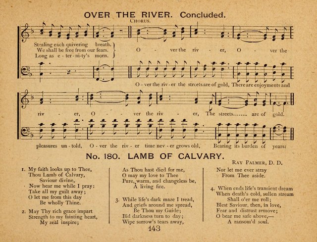Songs of Love and Praise: for Sabbath-Schools, Prayer-Meetings, and Family Circle page 143