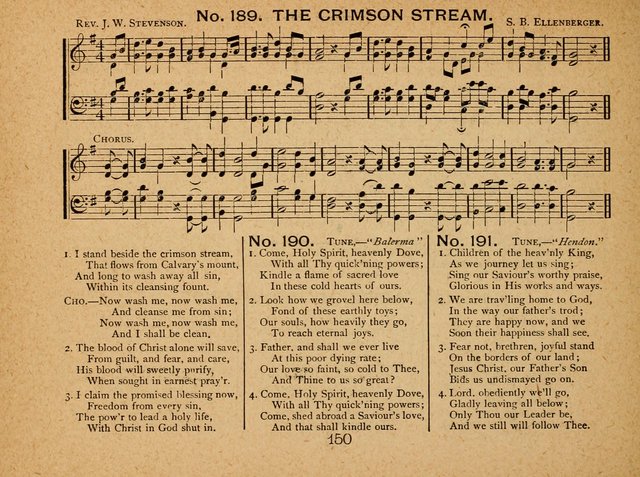Songs of Love and Praise: for Sabbath-Schools, Prayer-Meetings, and Family Circle page 150