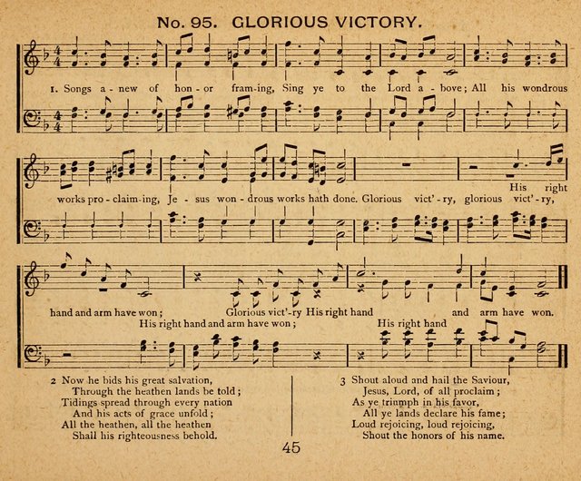 Songs of Love and Praise: for Sabbath-Schools, Prayer-Meetings, and Family Circle page 45