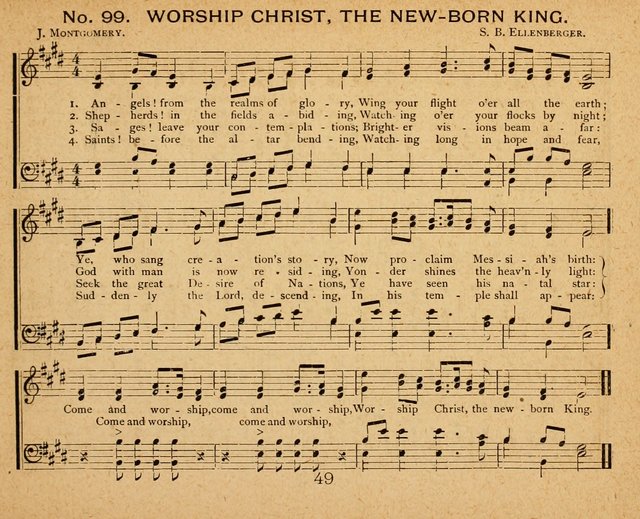 Songs of Love and Praise: for Sabbath-Schools, Prayer-Meetings, and Family Circle page 49