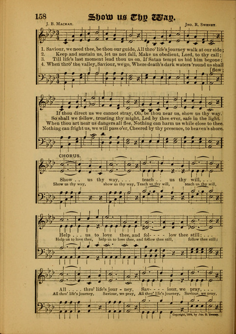 Songs of Love and Praise: for use in meetings & Christian worship & work page 158