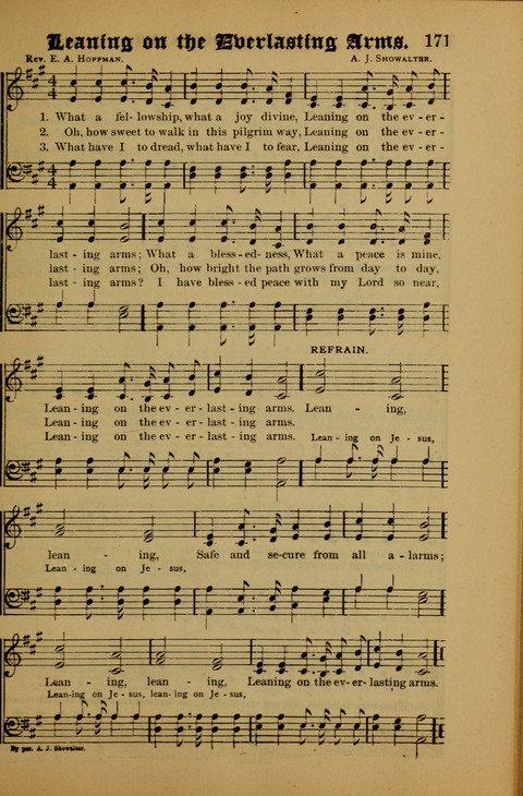 Songs of Love and Praise: for use in meetings & Christian worship & work page 171