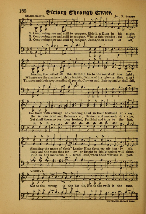 Songs of Love and Praise: for use in meetings & Christian worship & work page 180