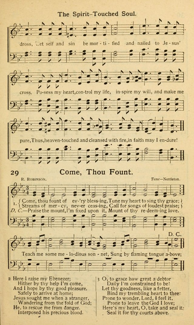 Songs of Matchless Love: for evangelistic services, devotional meetings and Sunday schools page 29