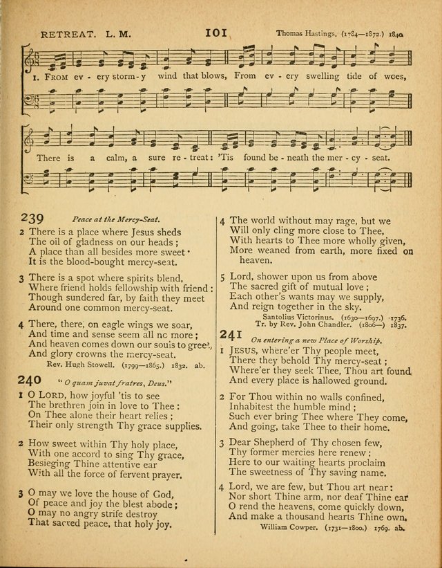 Songs of Praise: a selection of standard hymns and tunes for the Sunday-shcools and social meetings page 102