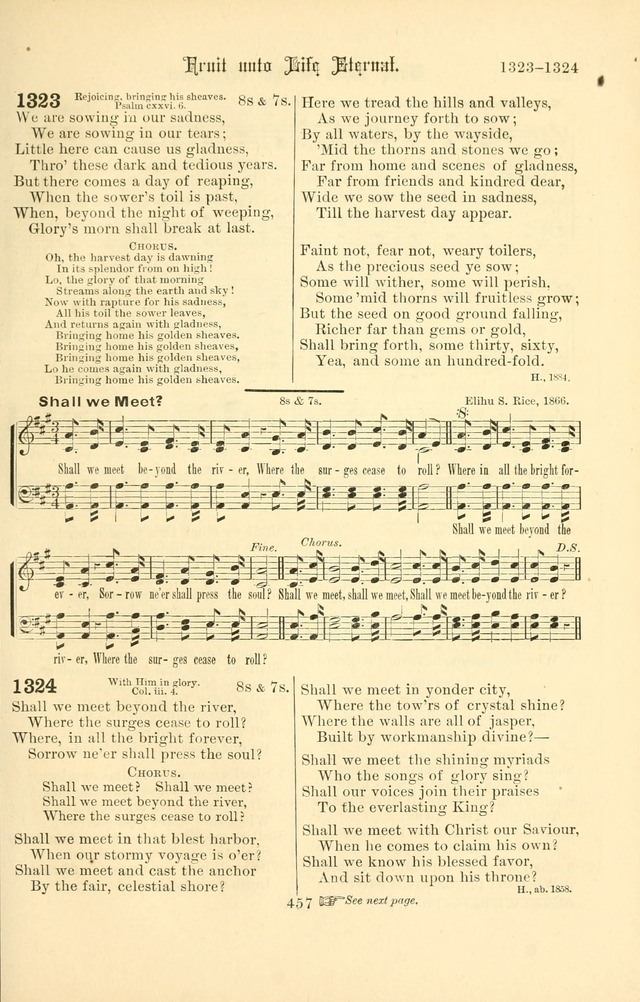 Songs of Pilgrimage: a hymnal for the churches of Christ (2nd ed.) page 457