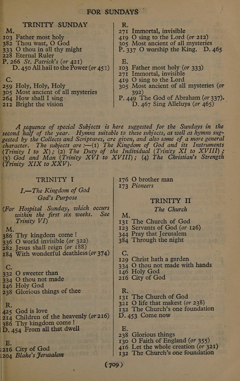 Songs of Praise page 709