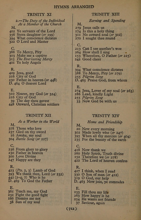 Songs of Praise page 712