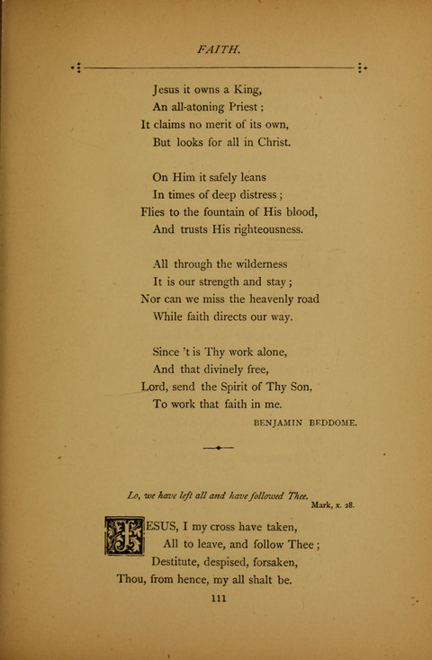 The Spirit of Praise: a collection of hymns old and new page 111
