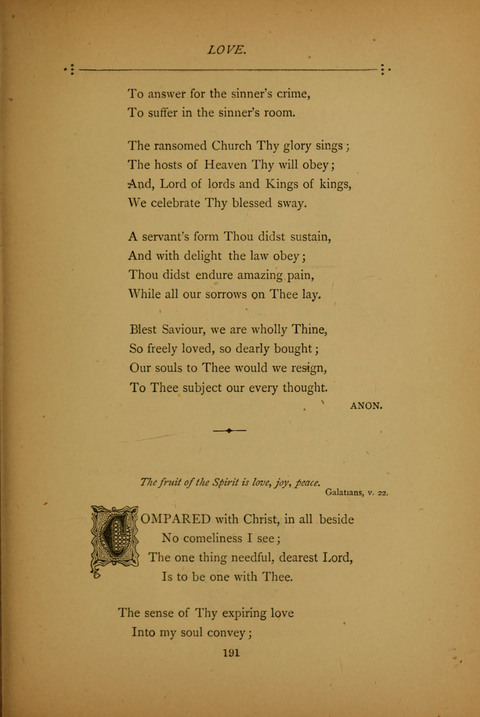 The Spirit of Praise: a collection of hymns old and new page 191