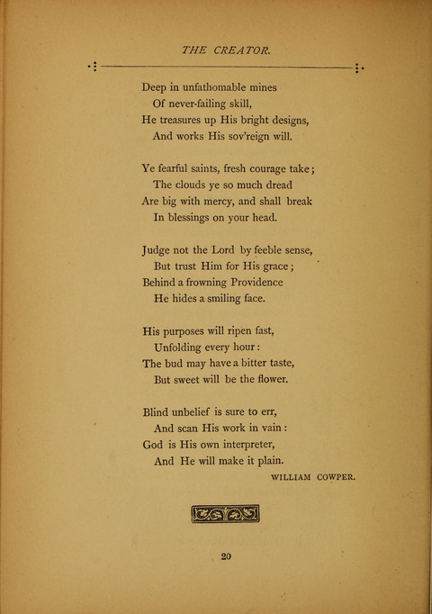 The Spirit of Praise: a collection of hymns old and new page 20