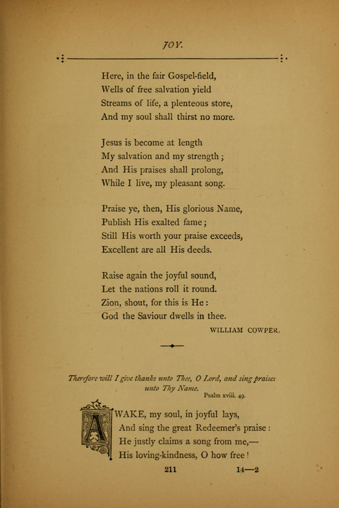 The Spirit of Praise: a collection of hymns old and new page 211