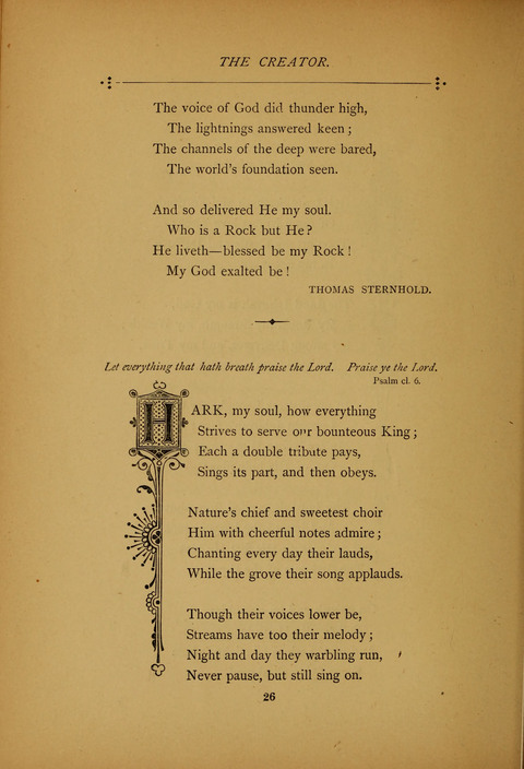 The Spirit of Praise: a collection of hymns old and new page 26