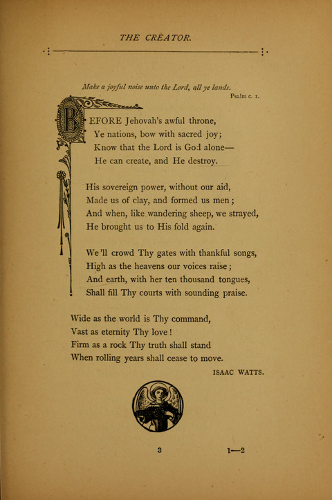 The Spirit of Praise: a collection of hymns old and new page 3