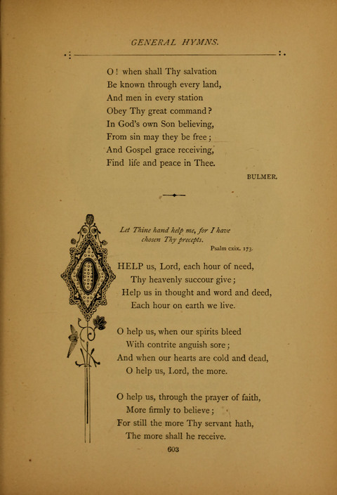 The Spirit of Praise: a collection of hymns old and new page 603