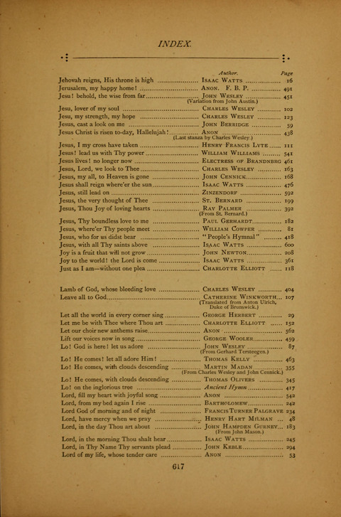The Spirit of Praise: a collection of hymns old and new page 617