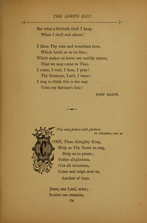 The Spirit of Praise: a collection of hymns old and new page 79