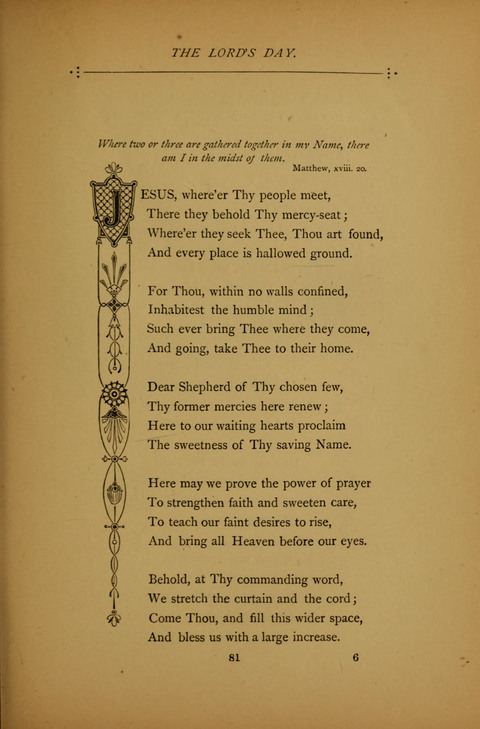 The Spirit of Praise: a collection of hymns old and new page 81