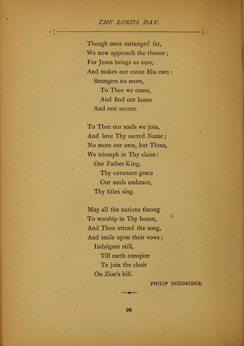 The Spirit of Praise: a collection of hymns old and new page 96