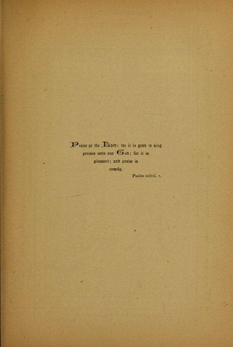 The Spirit of Praise: a collection of hymns old and new page xxii