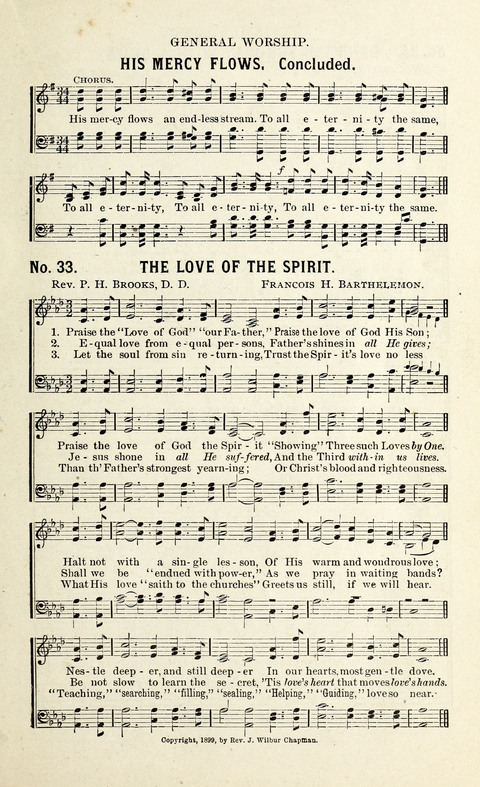 Songs of Praise and Consecration page 31