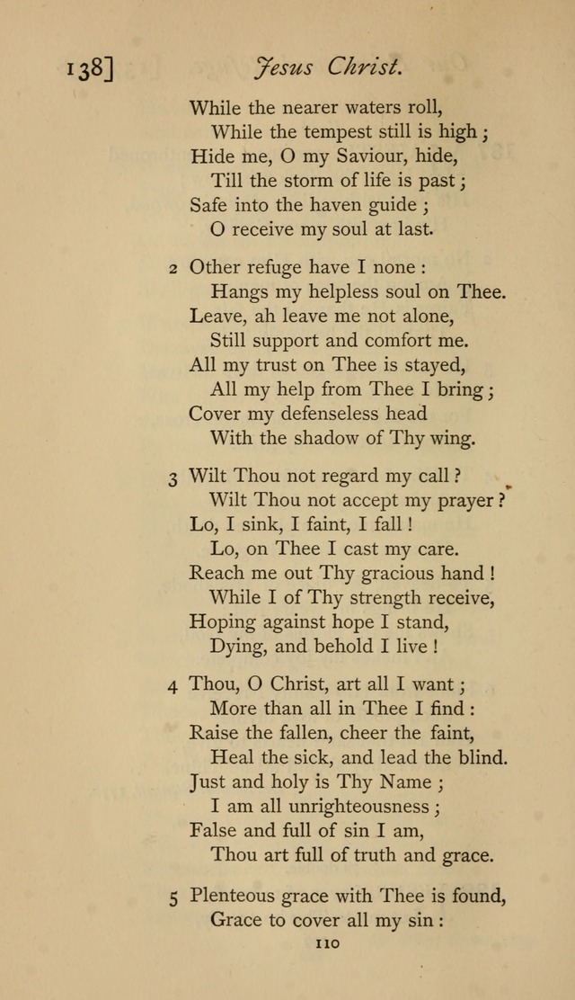 The Sacrifice of Praise. psalms, hymns, and spiritual songs designed for public worship and private devotion, with notes on the origin of hymns. page 110