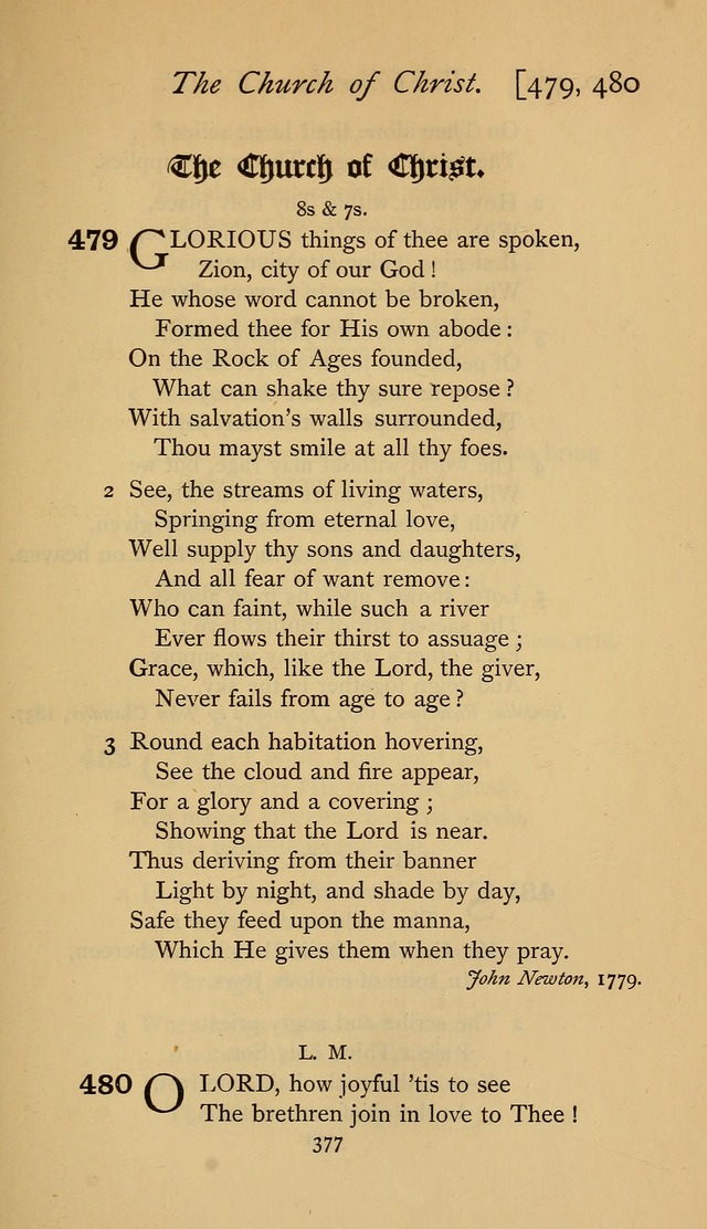 The Sacrifice of Praise. psalms, hymns, and spiritual songs designed for public worship and private devotion, with notes on the origin of hymns. page 377