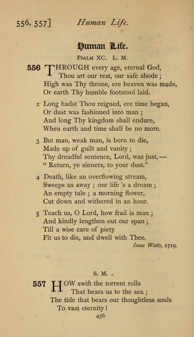 The Sacrifice of Praise. psalms, hymns, and spiritual songs designed for public worship and private devotion, with notes on the origin of hymns. page 436