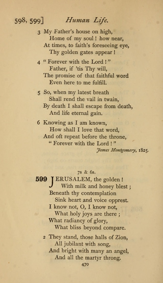 The Sacrifice of Praise. psalms, hymns, and spiritual songs designed for public worship and private devotion, with notes on the origin of hymns. page 470