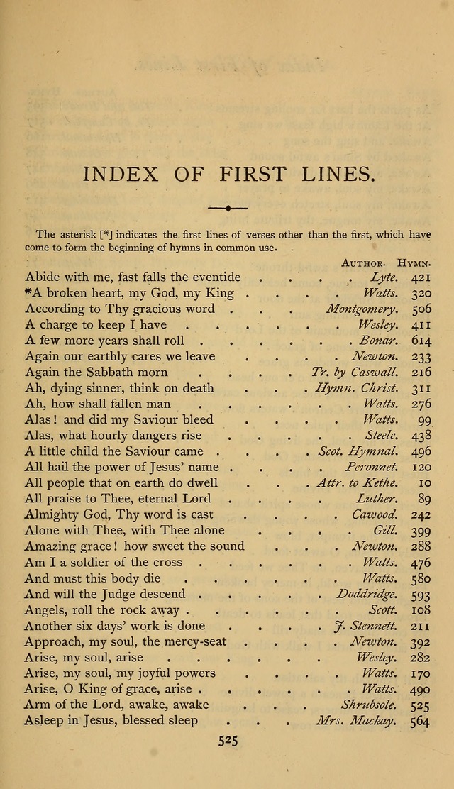 The Sacrifice of Praise. psalms, hymns, and spiritual songs designed for public worship and private devotion, with notes on the origin of hymns. page 525