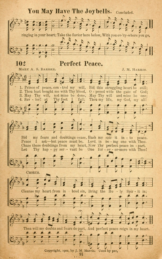 Songs of Praise and Salvation page 92