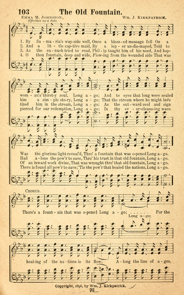 Songs of Praise and Salvation page 93
