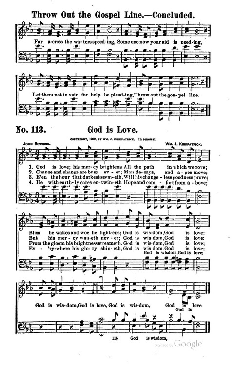 Songs of Praise and Service page 111
