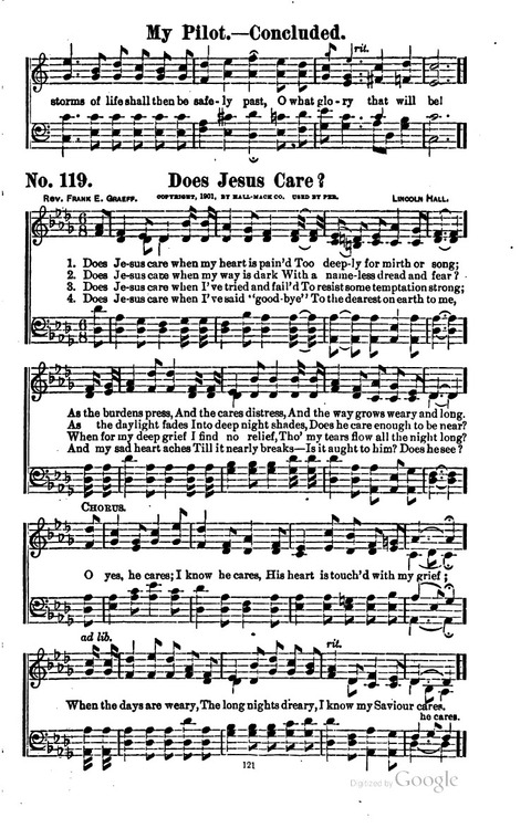 Songs of Praise and Service page 117