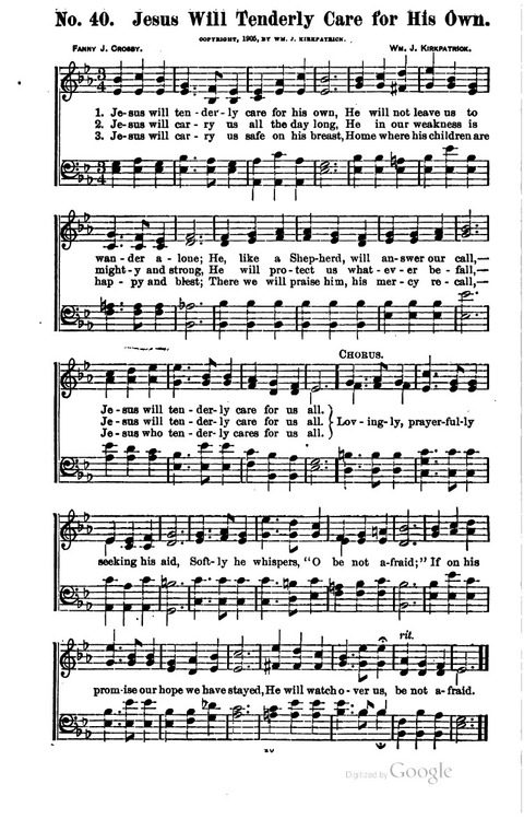 Songs of Praise and Service page 36