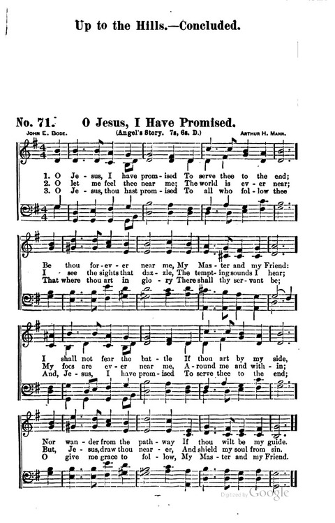 Songs of Praise and Service page 67