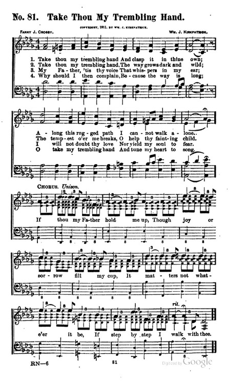 Songs of Praise and Service page 77