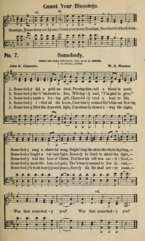 Songs of Redeeming Love: for the Church, Sunday School and other Services of the Sanctuary page 8