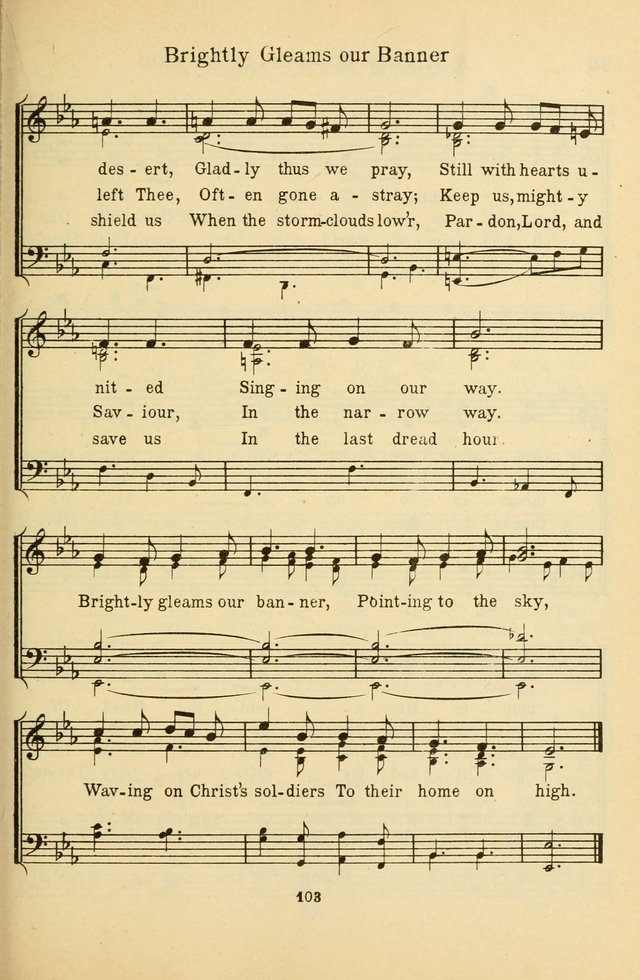 Songs of Service: for use in assemblies of young people and older boys and girls page 105
