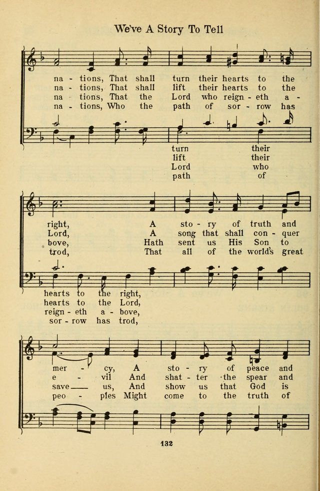 Songs of Service: for use in assemblies of young people and older boys and girls page 134