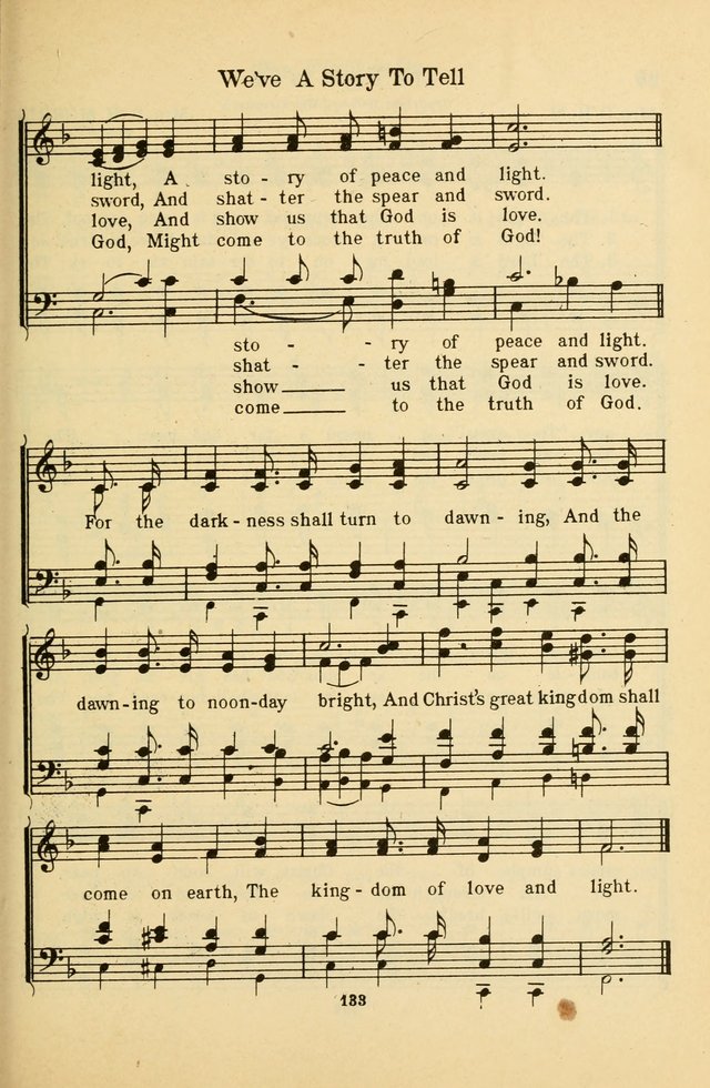 Songs of Service: for use in assemblies of young people and older boys and girls page 135