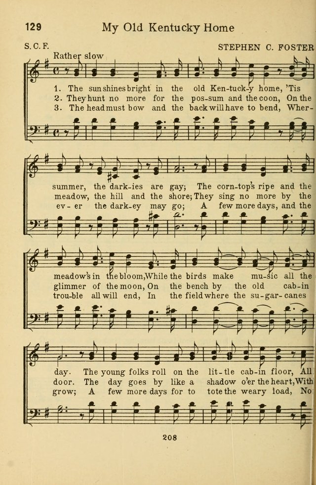 Songs of Service: for use in assemblies of young people and older boys and girls page 210