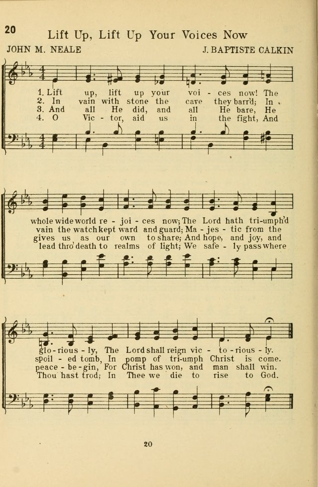 Songs of Service: for use in assemblies of young people and older boys and girls page 22